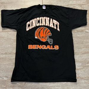 Vintage Bengals single stitch 1994 T-shirt size XL Russell Athletic
